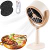 Portable Smoke Purifier USB Charging Exhaust Fan Hood Adjustable Suction Replaceable Activated Carbon Filter for Indoor BBQ