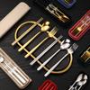 Stainless Steel Cutlery Portable Student Spoon Fork Chopsticks Three-piece Outdoor Set