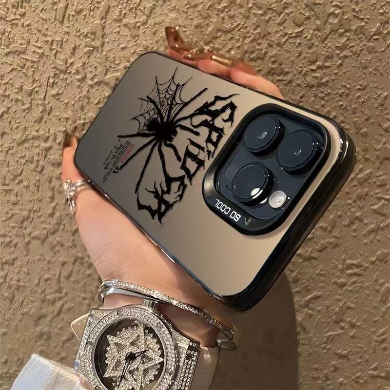 The New Big Spider Is Suitable for Iphone17 Mobile Phone Case Apple 16promax/15 Personality 14pro13 Europe and America 12