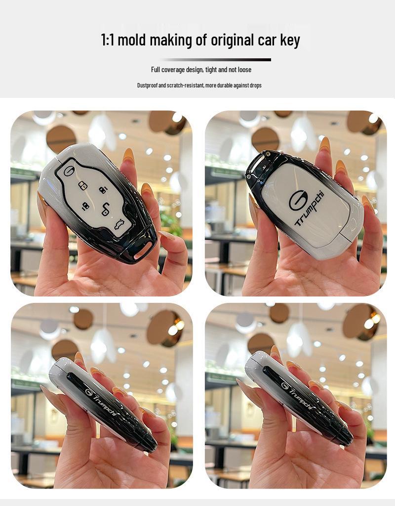 Key Case for GAC Trumpchi Shadow Leopard, Legend M8, Master 2nd Gen GS8, Shadow Cool GS3, Shadow Speed J15, J16