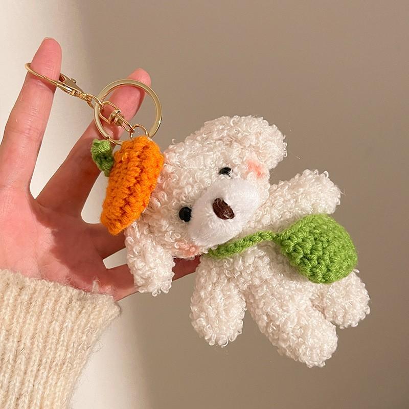 Plush Doll Pendant Girl Doll Backpack Keychain