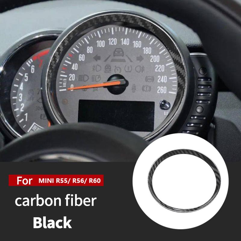 

Car Tachometer Carbon Fiber Interior Modifications Personalization Accessories For MINI R55 R56 R60 JCW Car Decorative Stickers