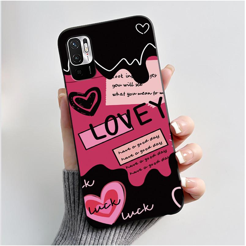 Casing For Redmi Note 10 JE 10T JE Phone Case Luxury Dragon Cute Cool Boys Girls Shockproof Black Matte Soft Silicone Back Cover