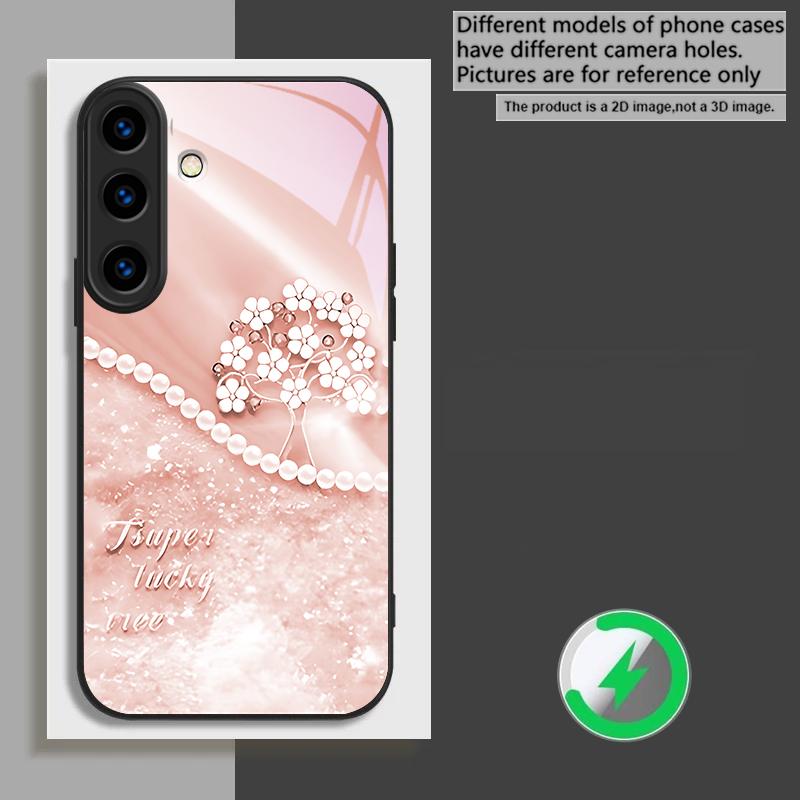 

Загадочный фиолетовый градиент Для Samsung Galaxy S26 Ultra S20 FE S21 S22+ S23 Plus S24 Ultra 25 Edge Для Magsafe Стеклянный чехол для телефона Galaxy S26