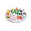 3D Printed Animals Set Mini 3D Printed Animals Animal Figurines Exquisite Cute Pocket Pets Toy Cute Toy for Desk Decoration
