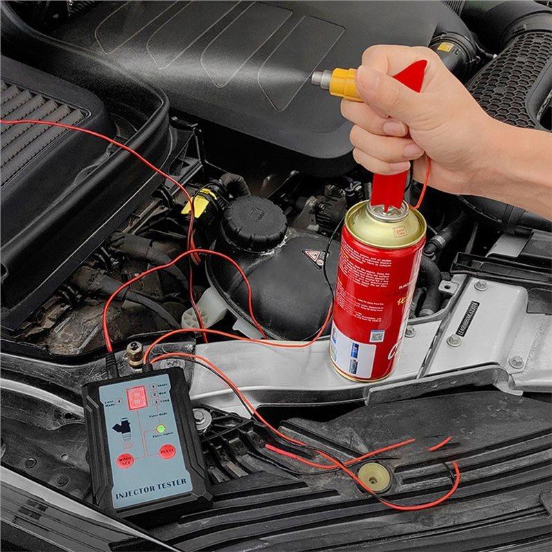 Fuel Injector Tester DIY Cleaning Function-Test Two At Once 8 Pulse Power Drive Modefuel Mode