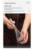 304 Stainless Steel Handheld Egg Beater: Commercial Whisk for Baking & Mixing