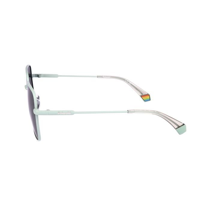 Lunettes de Soleil Polaroid PLD 6194/S/X 56/17/145 N47 MATT AQUA STAINLESS STEEL WOMAN PLD SUN PLD 6194/S/X N47 56 17 145