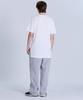 BASIC HOUSE Uni Layered Round Neck Short Sleeve Tee Long Length (+7Cm) White Lats0106