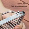 OEING Portable Folding Stainless Steel Grill Rack