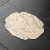 Chinese Zen Zodiac Dragon Dry Pour Mat Jacquard Brocade Embroidery Tea Table Runner Dry Pour Mat Coaster Tea Towel Napkins