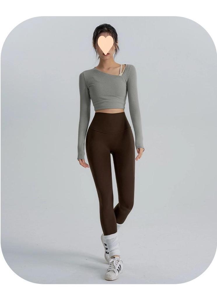 High-Waisted Butt-Lifting Stretchy Yoga Pants for Women - Quick-Drying Slim Fit
