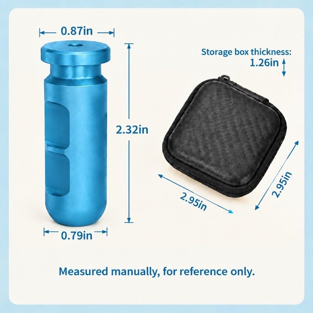 Aluminum Alloy Ear Pressure Balance Tool for Snorkeling Underwater Free Diving Beginner