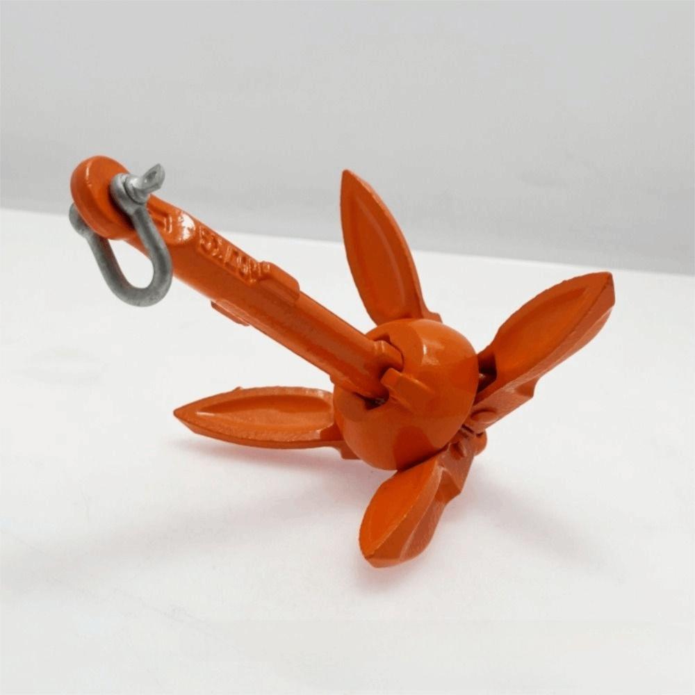 Portable Folding Anchor Kit Aluminum Zinc Zinc Alloy Folding Boat Anchor SUP Paddle Board