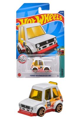 Hot Wheels Basic Car Tuned Volkswagen Golf MK1 Years Old and HHD81 [3 Up]