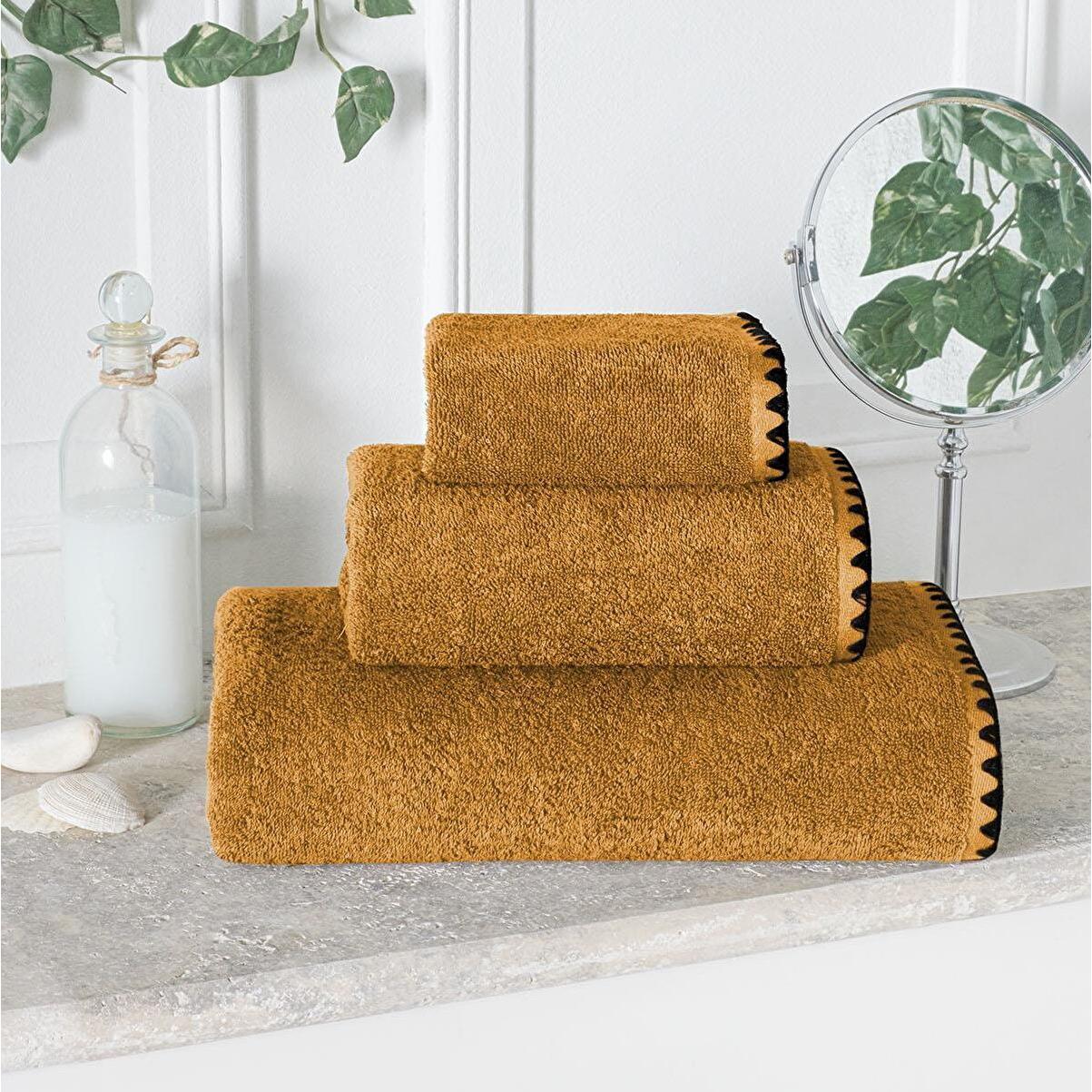 

Набор банных полотенец для рук, 3 шт., очень мягкий, 100% хлопок, горчичный, 30x30 см / 50x90 см / 70x140 см красный