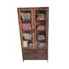 Sensory Miniature Bookshelf Wooden Display Bookcase Sensory Book For Home School Travel Outgoing Working Relaxing Decorations Gi