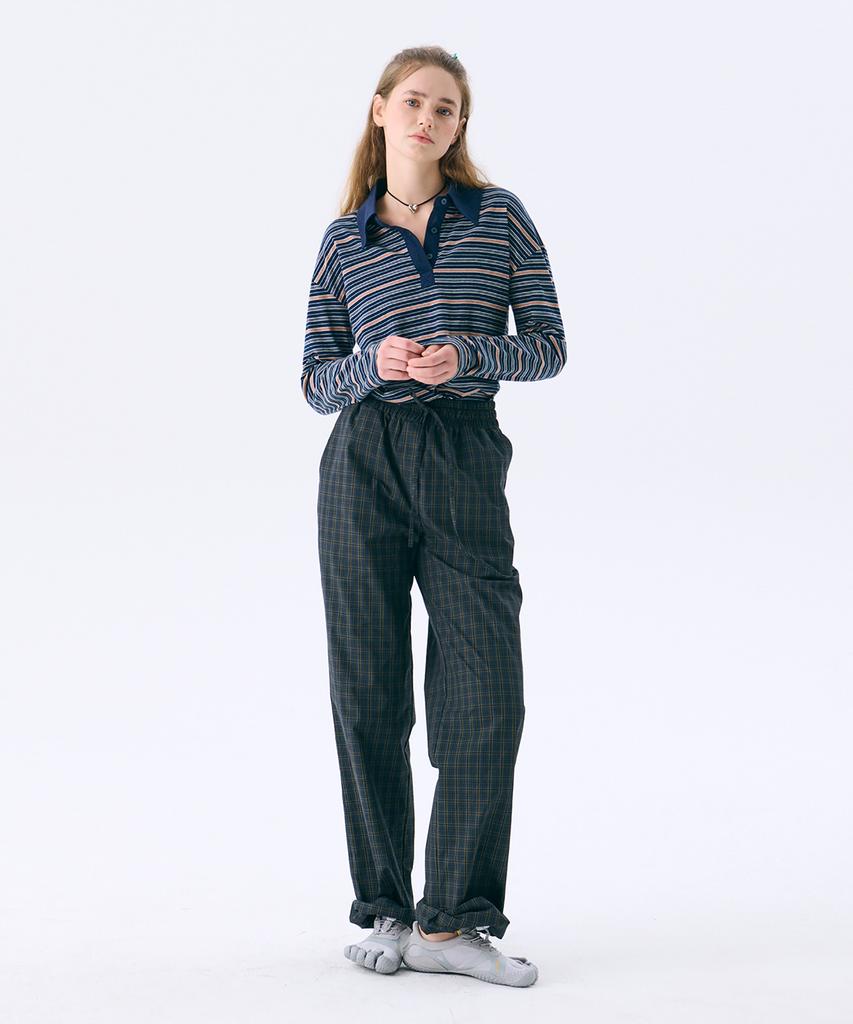 JUNEJUNE SPACE Pajama Pants_Navy