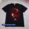 Demon Slayer Rengoku T Shirt Flame Hashira Anime Kimetsu No Yaiba Fire Tee Kids