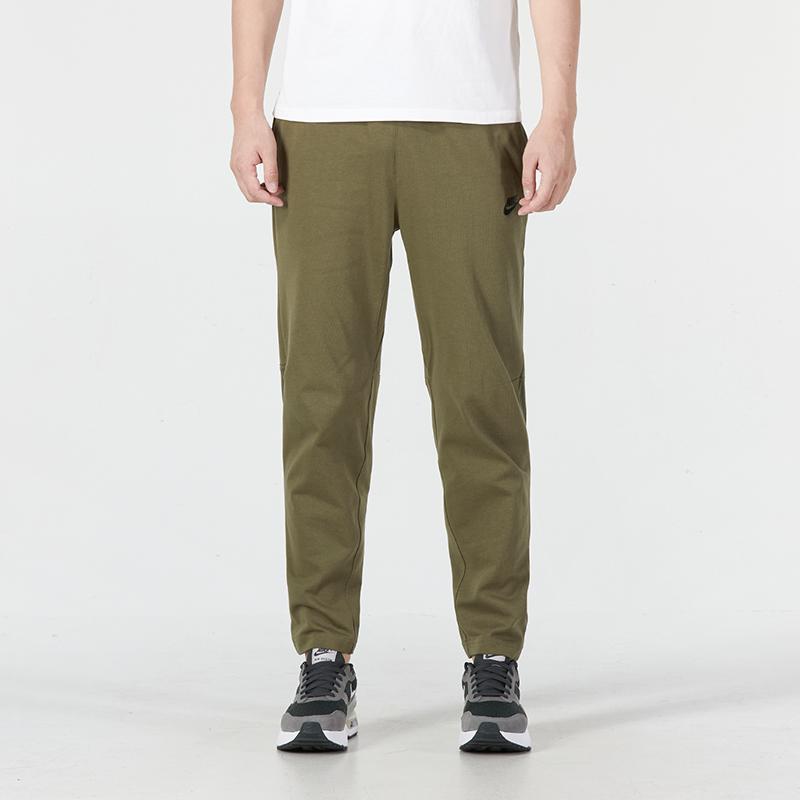 New Nike Knitted Sweatpants Men Army Green DM6592-222