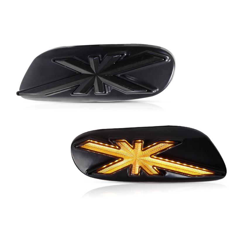 

For BMW MINI Cooper F55 F56 F57 Fender Side Marker Light Assembly Dynamic Sequential Blink Amber Turn Signal Light 2014-2020