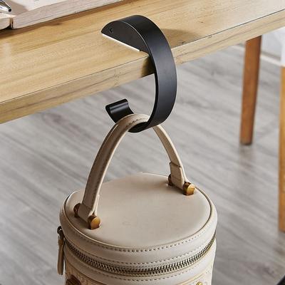Portable Hanging Bag Hook Student Desk Side Hanging Bag Artifact Removable Mobile Handbag Holders Multi-functional Table Hook