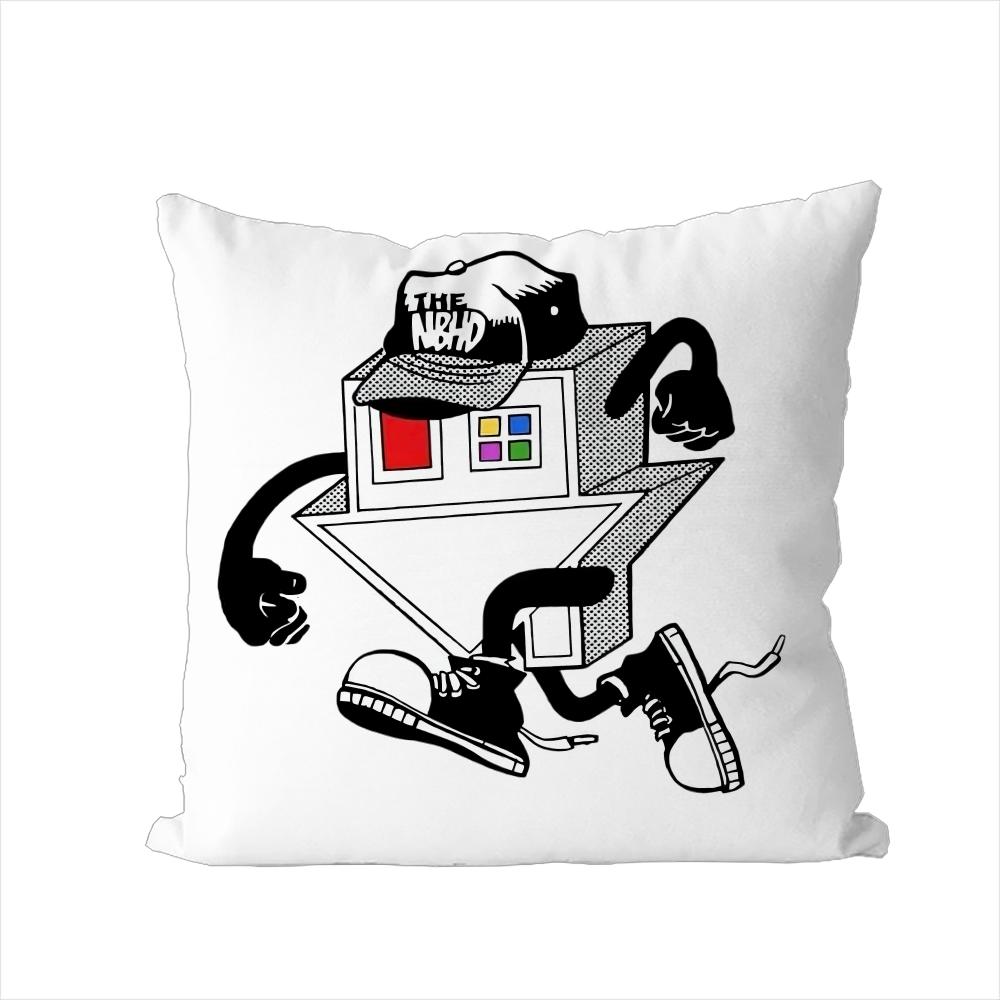 

NNeighborhood Pillow Case For Car Sofa Decorative Home Doublesided Print Plush Square Throw Pillow Cushion Cover 30x30cm