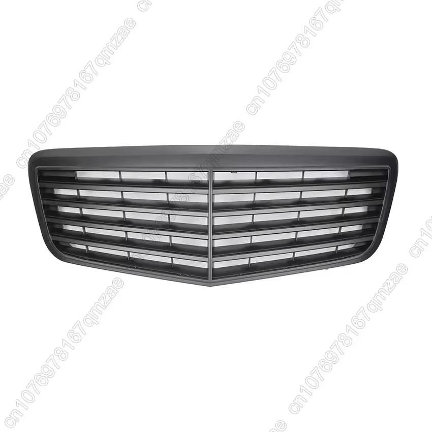 Front Inlet Grille Bumper Grill For Mercedes W211 E-Class E280 E320 E350 E400 E500 AMG Saloon 2006-2009 Grid Tuning Accessories