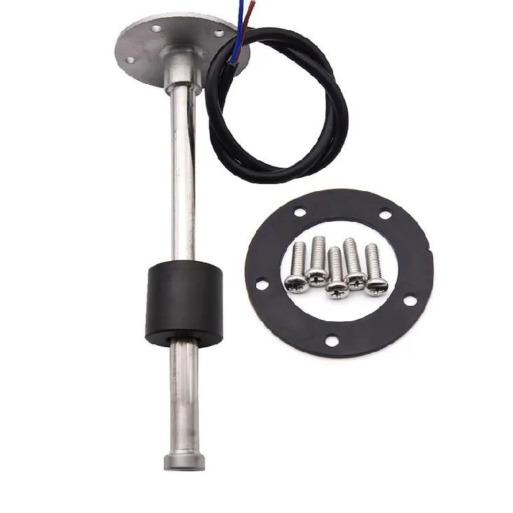 Car Boat Fuel Level Sensor for 0~190 Ohm 240-33 Ohm Fuel Level Gauge with 150 200 250 300 350 400 500 550mm Fuel Sending Unit