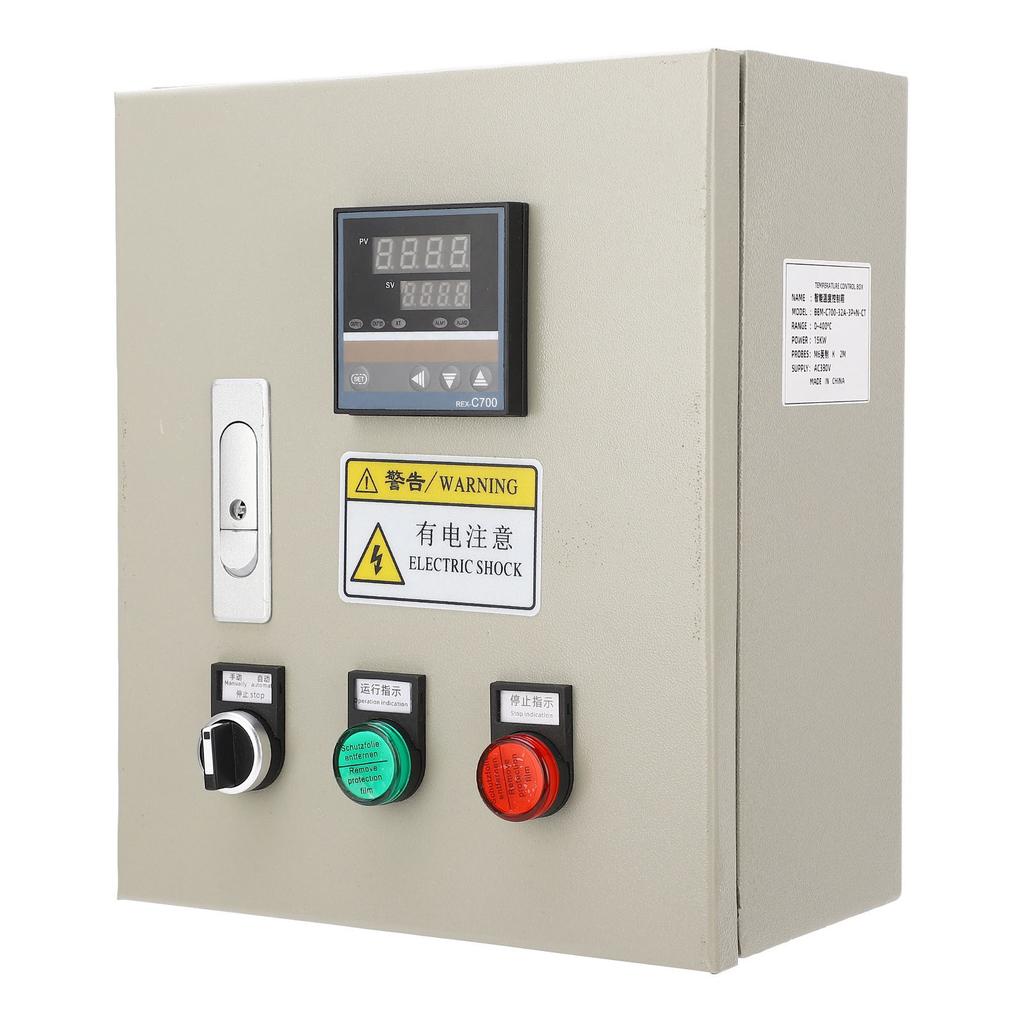 BERM PID Temperature Controller 3 Phase 15KW Intelligent Thermostatic Control Box for Heating