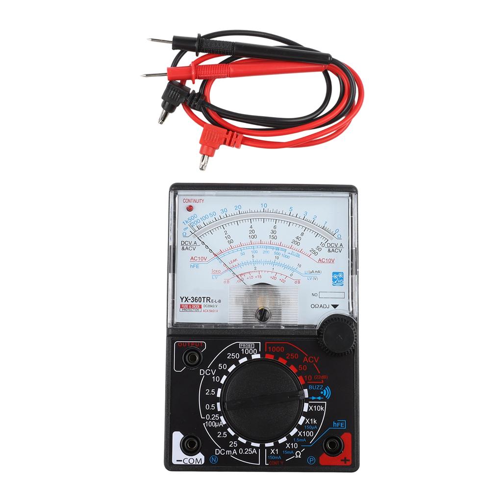 Widerstand messen Digitalmultimeter Zeiger-Multimeter Spannung messen