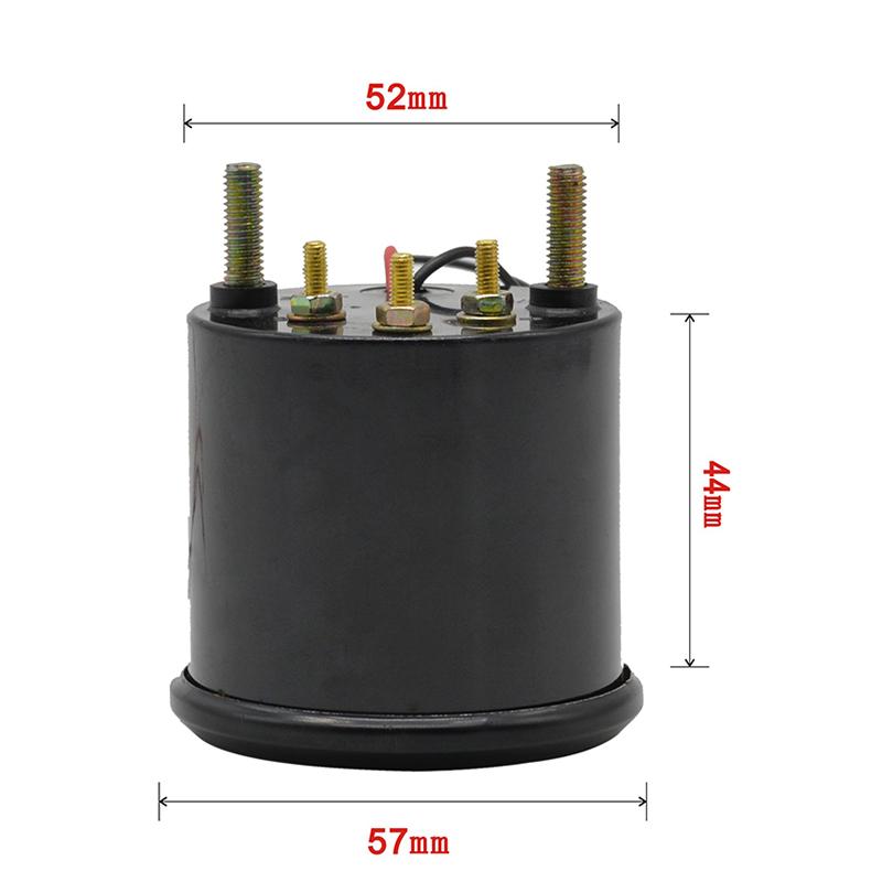 52mm Auto Car Refitting Volt Gauge 8~16V Blue LED Light 12V Battery Voltage Instrument Meter
