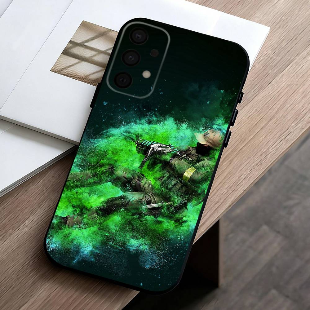 G-Game CS2 C-Counter S-S-Strikes Phone Case For Samsung Galaxy A73,A72,A71,A70,A53,A52,A51,Others Soft Black Cover