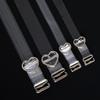 2pcs Transparent Invisible Bra Straps Detachable Adjustable Silicone Shoulder Strap Women Belt Intimates Accessories