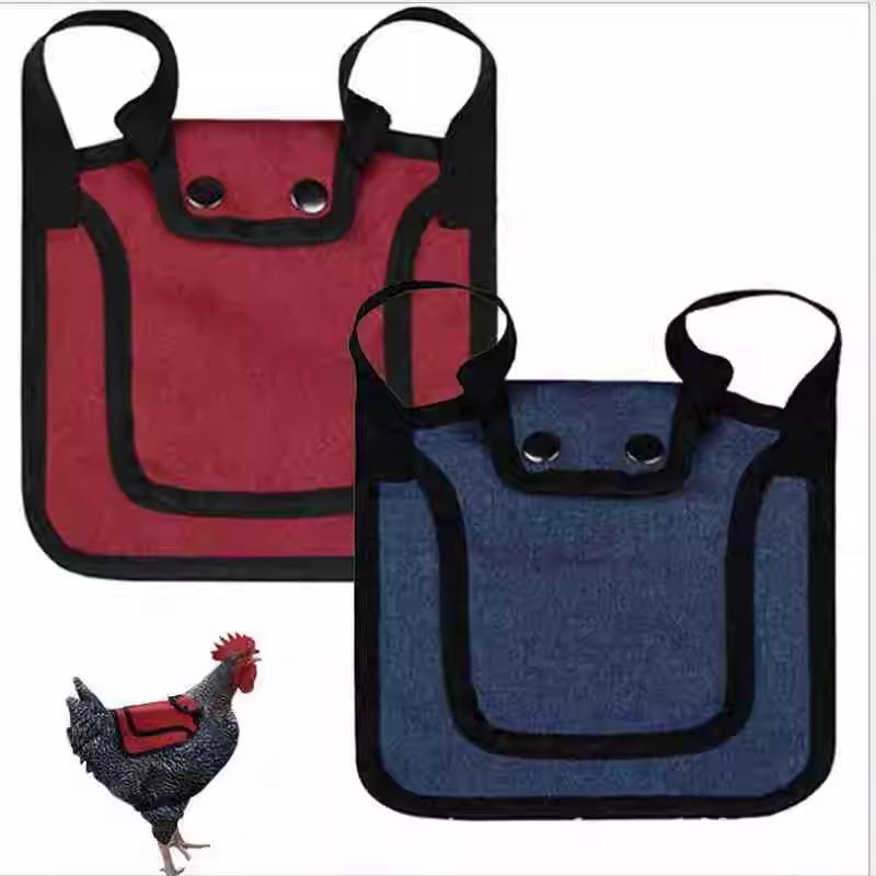 Outdoor Chicken Saddle Back Protector - Adjustable Poultry Apron