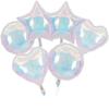 Shell Five Pointed Star Balloon Colorful Love Aluminum Film Balloon