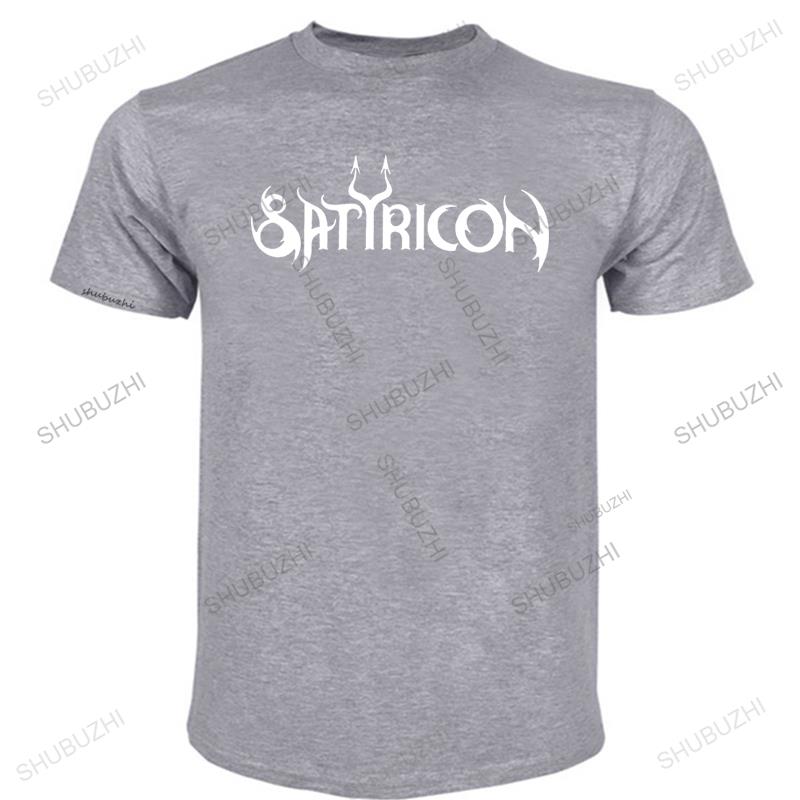 Fashion brand tshirt mens loose style tees funny t shirt men novelty tshirt Satyricon Logo Tshirt many color tops tee shirt