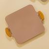 Dr.HOWS Solid Grill Pan, Yakiniku Plate for Home Camping and Samgyeopsal [Officially Sold In Japan] (Nude Pink), Square