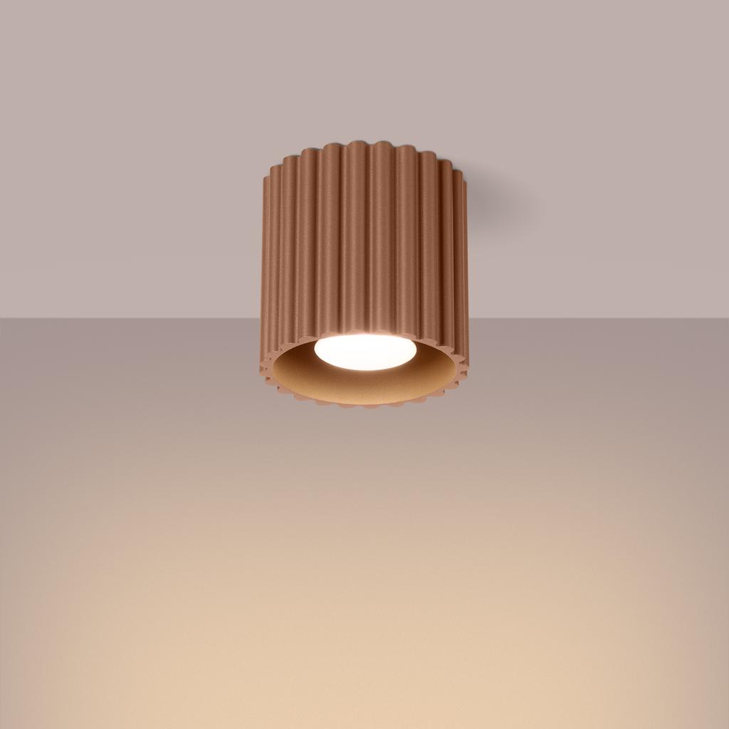 Plafon Aura 1 Gu10 Mocca Alu Sollux Sl.1804