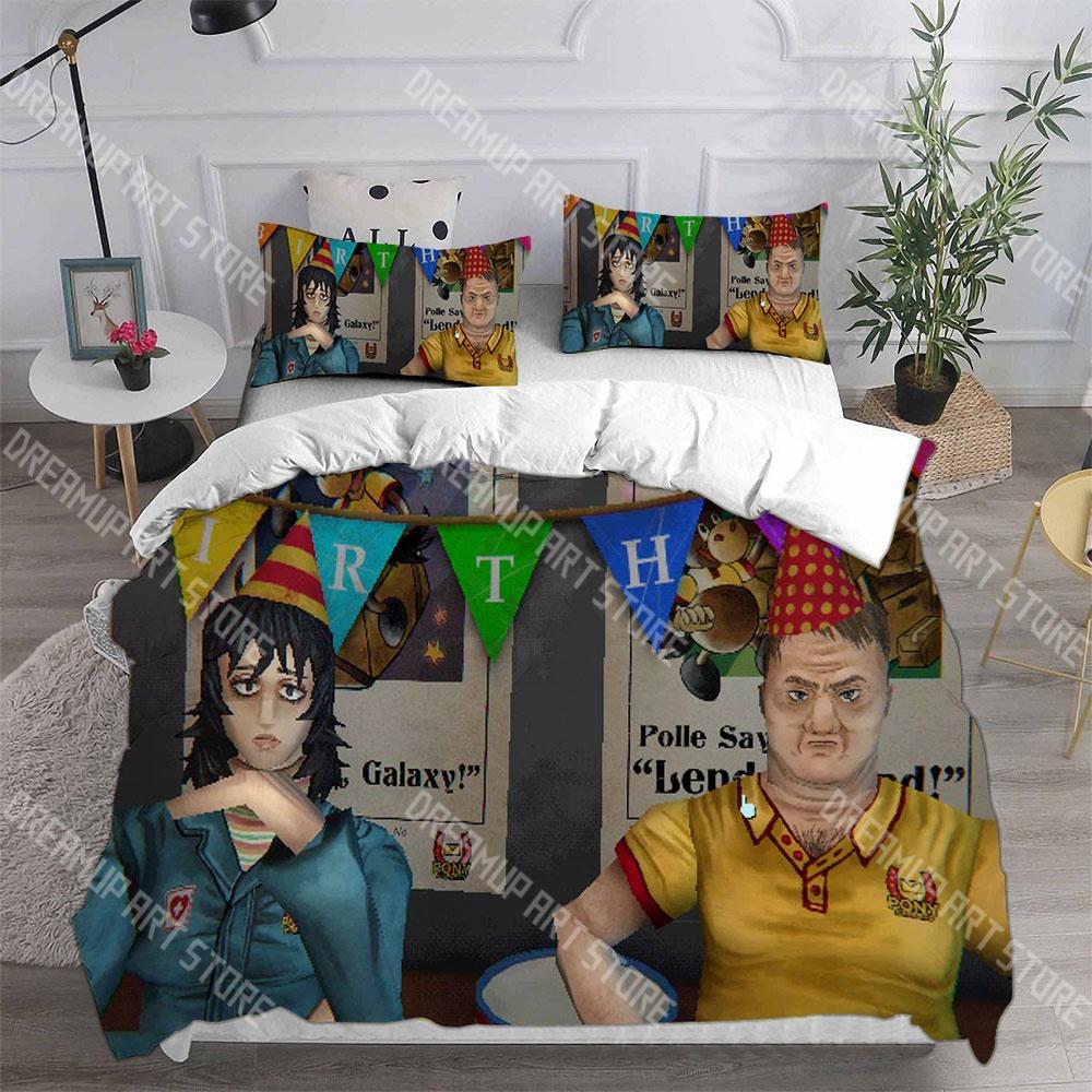 Fashion Game Mouthwashing Bedding Set Single Twin Full Queen King Size Bed Set Kids Bedroom Duvetcover Sets Bed Sheet Set