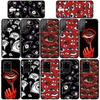 Phone Case for Samsung Galaxy S25 S23 S22 S24 Ultra FE S8 A05 A06 A15 A16 A36 A37 A35 A54 A24 A55 A56 A57 A25 A26 A53 A17 Spooky Scary Face Eyes Cover