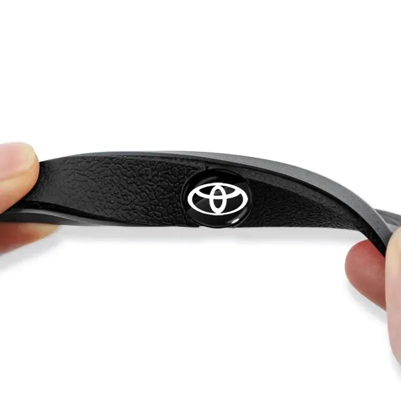 4pcs Car Door Anti-Collision Strip Rearview Mirror Protection Sticker for Toyota TRD Prius Avensis Rav4 Auris Yaris Verso Land Cruiser
