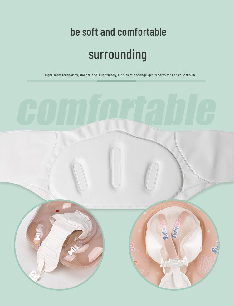 Boia de Natação Swimbobo com Proteção Solar para Bebês – Flutuador Espesso para Deitar para Crianças