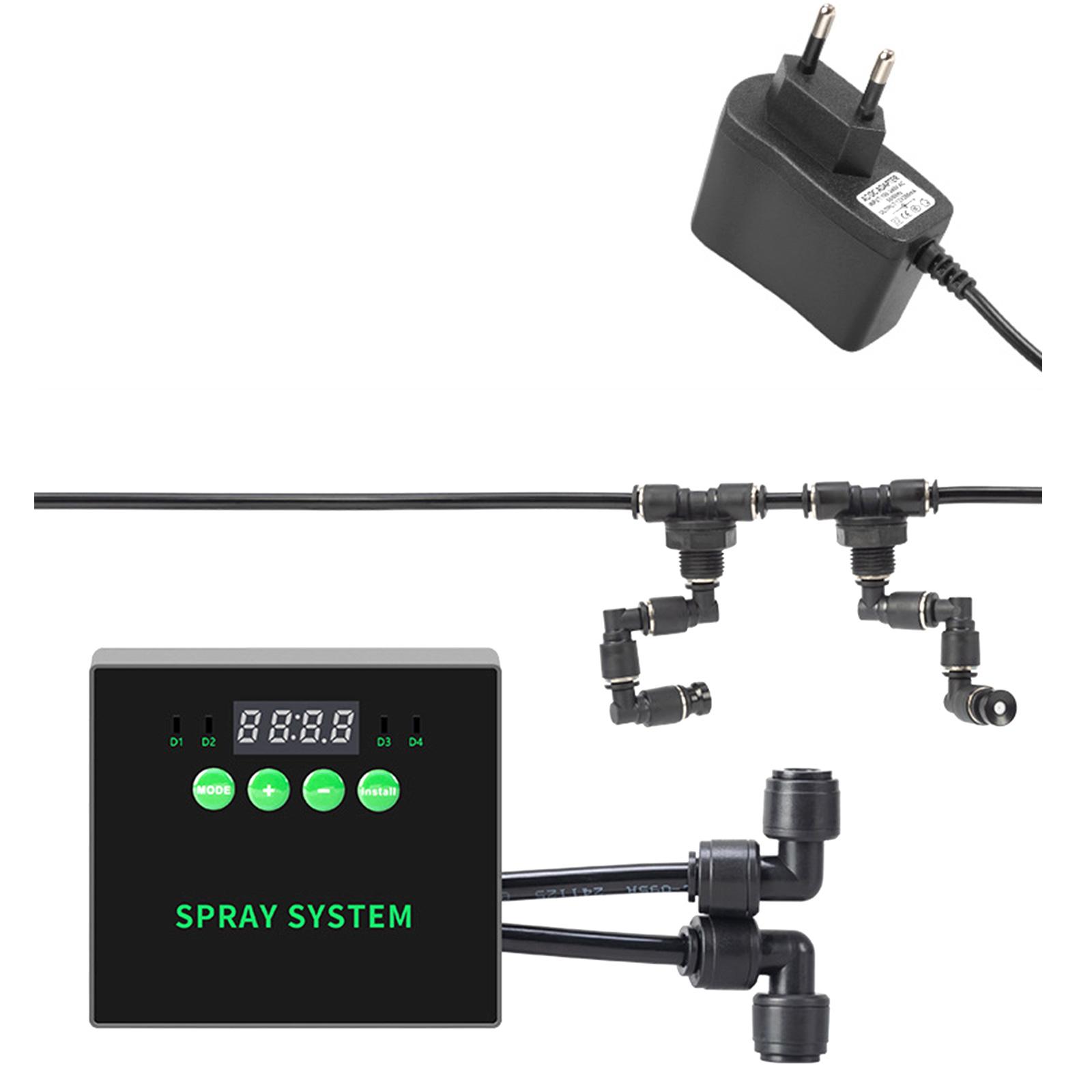 

Интеллектуальная система увлажнения для террариумов с технологией ультразвукового распыления и резервуарами для воды большой емкости. Распылитель тумана