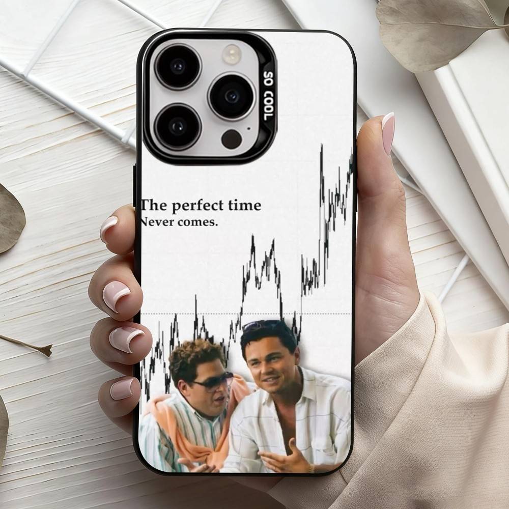 T-The Wolf of W-Wall S-Street TV Phone Case For iPhone17,16,15,14,13,12,11 Plus,Pro Max Black Candy Silver Phone Case