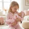 Lovely Reborn Babies Dolls Bettie Soft Full Vinyl or Cloth Body Optional Newborn Dolls So Truth Like Emulation Doll for Toddler Children Birthday Gift