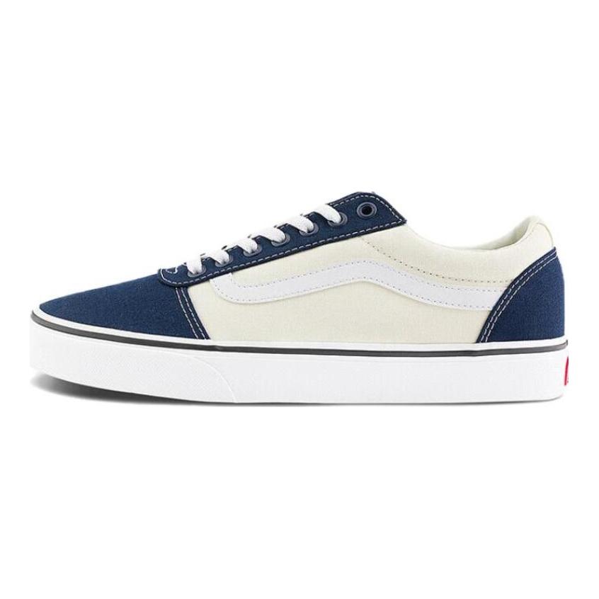 Vans Ward Herren Canvas 'Block Dress Blues White' Sneakers VN0A38DM5S2