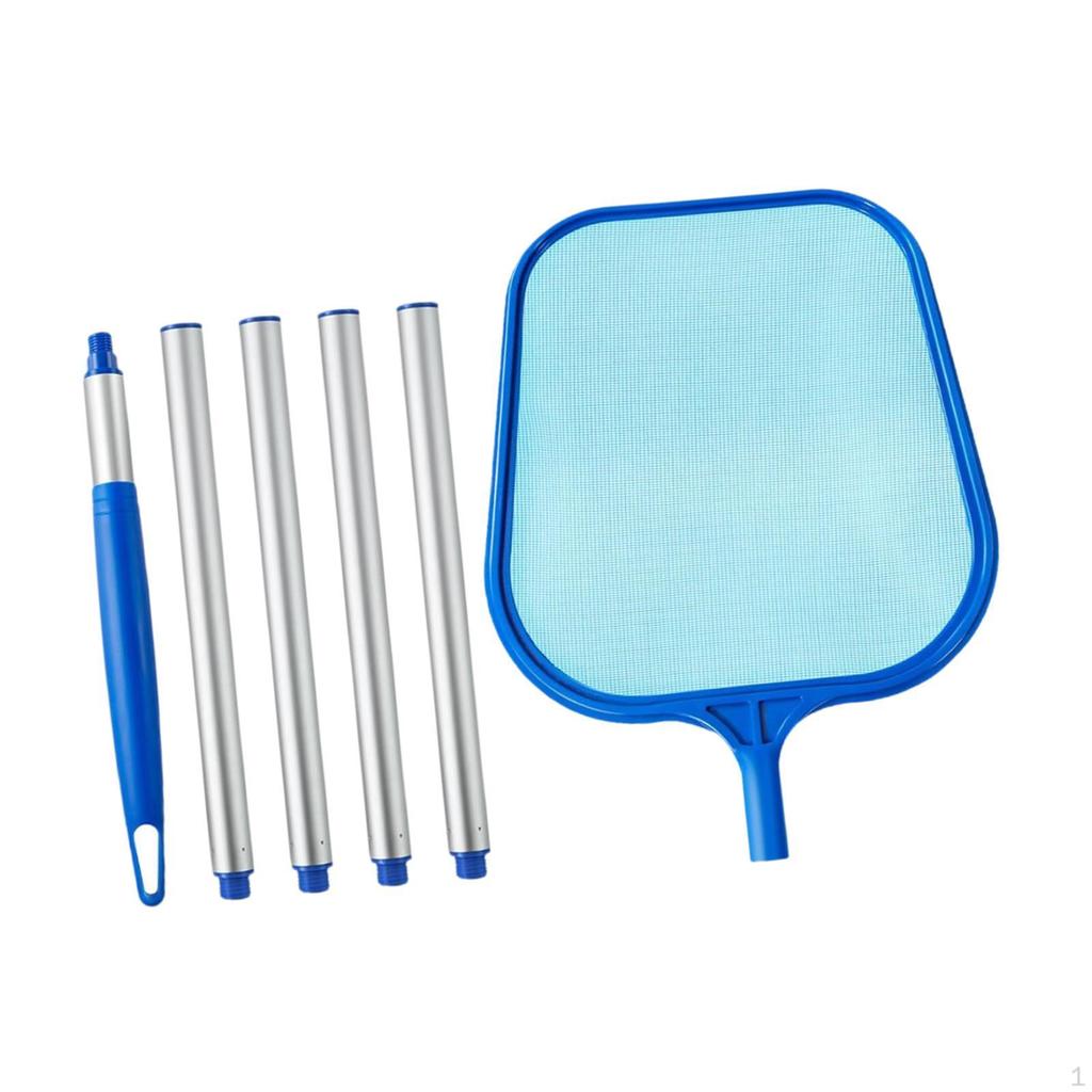 Pool Skimmer Net Fine Mesh Frame Leaf Skim Remove Leaves Debris for SPA Bathtub