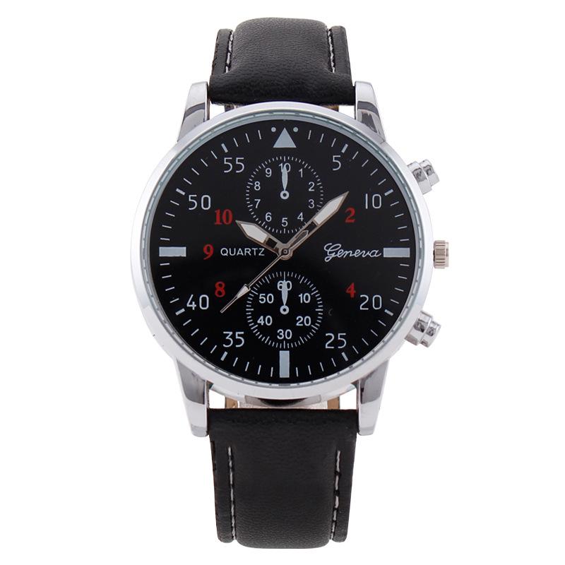 JYL Women's Watch Starry  Student Fashion Leather Strap