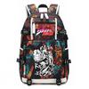 Stampa di JoJo's Bizarre Adventure Zaino Scolastico Studentesco Grande Capacità Casual Daypack per Adolescenti Bambini Scuola Viaggio